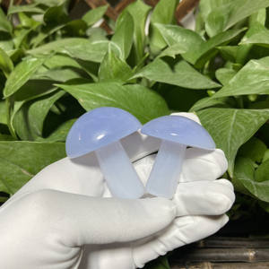 Vente flash : Bâtonnet de massage Gua Sha en forme de champignon pour les yeux et le visage, <span class=keywords><strong>baguette</strong></span> en cristal naturel, artisanat populaire, pierres de guérison, pierres traditionnelles religieuses - Product Image 2