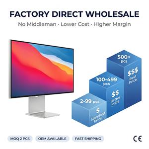Moniteur PC 4K 144Hz <span class=keywords><strong>27</strong></span> pouces Écran IPS UHD avec HDMI DP USB Type-C pour le bureau et les jeux Logo personnalisé - Product Image 2