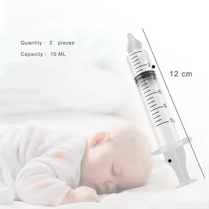 Fabricación <span class=keywords><strong>10</strong></span> <span class=keywords><strong>ml</strong></span> <span class=keywords><strong>Jeringa</strong></span> infantil Irrigador nasal Bebé Rinitis Lavadora nasal Tubo de <span class=keywords><strong>aguja</strong></span> Aspirador de Nariz de bebé - Product Image 4