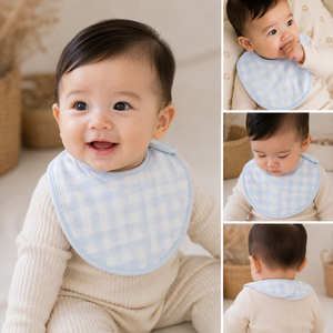 Bavoirs pour bébé en mousseline hautement absorbants, bavoirs bandana en coton biologique doux pour nourrissons, vente en gros - Product Image 2