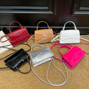 New Solid Color Minimalist Mini <b>Square</b> Bag Premium Texture Casual Crossbody Purse For Daily Commute - Product Image 1
