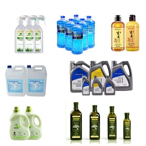 Nhựa tự động Máy rót chai cho nước lỏng nước sốt dầu bia nước giải khát hóa chất rửa Gel đóng nắp ghi nhãn - Product Image 3