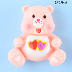 Parche de oso arcoíris DIY crema pegamento accesorios horquilla cueva <span class=keywords><strong>zapatos</strong></span> 3D salida de fábrica - Product Image 6