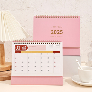 Imoda 2025 Lịch Bàn kích thước lớn đơn giản với nhãn dán lịch hàng tháng để Lập kế hoạch tổ chức Lịch trình với ghi chú ghi nhớ - Product Image 6