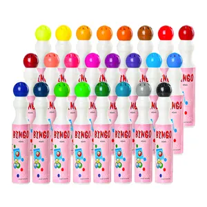 superdots nice shaped colored bingo markers, no leaking water based Non-toxic Washable Dauber Dot Marker Doodling Marker