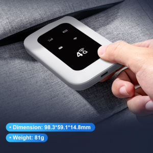 راوتر جيمي 4G LTE واي فاي عالي السرعة 300 ميجابت في الثانية صغير الحجم مع فتحة لبطاقة SIM غير مقفل VPN واي فاي 6 لاسلكي 2.4 جيجاهرتز 150 ميجابت في الثانية 300 ميجابت في الثانية - Product Image 3