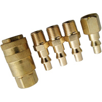 Raccord rapide en laiton 1/4 NPT pour tuyau de ligne d'air