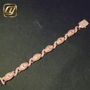 Pulsera de Plata de Ley 925 con Moissanita de 15 mm, Certificada por GRA, Estilo Hip Hop, Tipo Cadena Cubana, Pasa Prueba de Diamantes - Product Image 2