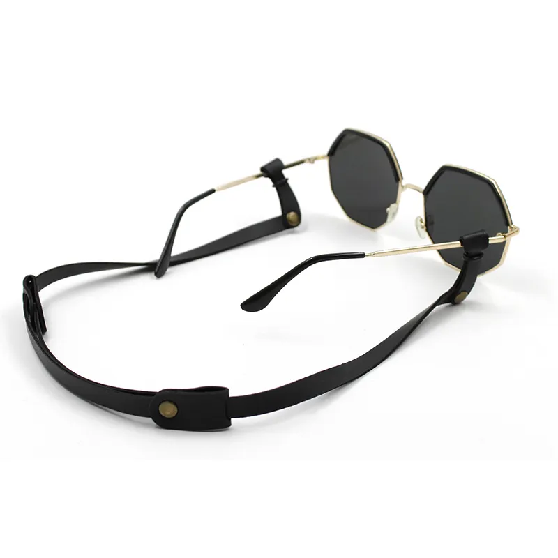 leather adjustable sunglass neck strap holder Eye Wear Strap Lanyard rope