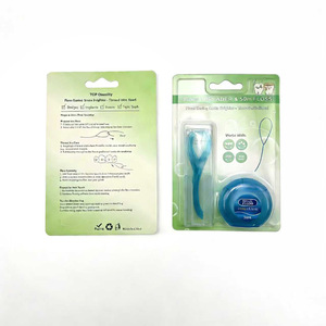 Dental floss puller, orthodontic dental cleaning <b>tool</b>, threader, braces, wicking <b>tool</b>, mint floss <b>roll</b> - Product Image 2