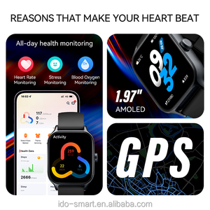 Neuerscheinung Bestseller OEM&ODM Fabrik Wasserdichte BLE-Anruf-Smartwatch mit GPS-Tracking VeryFit APP - Product Image 5