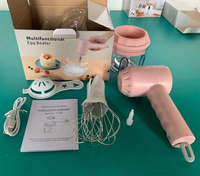 Multi-fonction 266089 USB Portable Mini Cheap Rechargeable Handblender 4 un 1