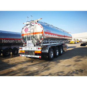 Semirremolque Cisterna de Acero Inoxidable 304 de 45m, Certificado <span class=keywords><strong>ADR</strong></span>, Resistente a la Corrosión, 3 Ejes, 30t de Carga Útil Máxima, para Transporte de Combustible - Product Image 5