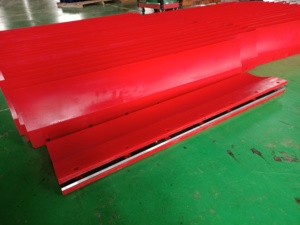 Customizable Heavy Duty Polyurethane Blade Conveyor Belt Cleaner / Belt Scraper for Coal Mining With Casting MDI Polyurethane Sc - Product Image 5