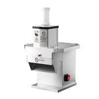 Trancheuse électrique multifonctionnelle, râpeuse, entièrement automatique, pour la fabrication de chips de pommes de terre commerciales, 220V 200W, coupe-carottes, pommes de terre, oignons