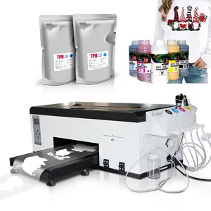 A3 uv dtf printer with windows system dtf printer a3 t-shirt printing machine with shaker and dryer