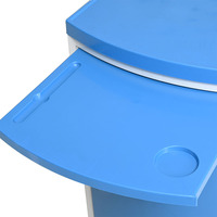 Meubles d'hôpital en Chine côté lit hôpital Ftorage armoire Tables de chevet pas cher ABS lit armoire prix