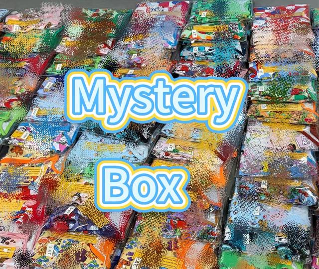 Babylovey Ready to Ship Bamboo Mystery Box Kids Mixed Bamboo Pajama & Lovey Cartoon Print Sleepwear Bundle