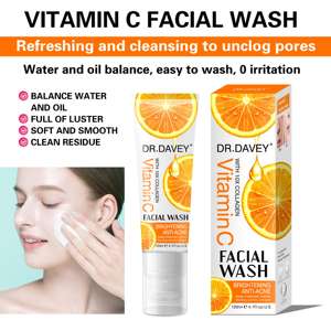 Crema Facial con Vitamina C <span class=keywords><strong>DR</strong></span>.DAVEY, Limpiador Facial, Iluminador, Antiacné, Hidratante, Fabricante OEM de Marca Privada - Product Image 3