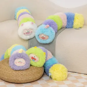 Großhandel Caterpillar Peluches Big Jumbo Soft Giant Gefüllte Große Insekten puppe Caterpillar Plüsch Plüsch tier für Kinder