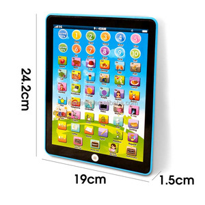 Imagen bilingüe letras del <span class=keywords><strong>alfabeto</strong></span> tableta juego interactivo Pad Pc juguetes educativos Abc máquinas de aprendizaje tableta para niños pequeños - Product Image 2