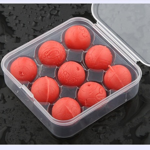Perles <span class=keywords><strong>de</strong></span> pêche artificielles souples pour maquereau, appât perlé, pour poissons géants d'étang noir, parfum myrtille, à coulée lente et flottantes - Product Image 1