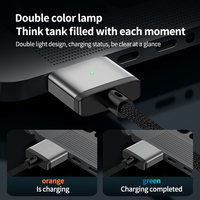 Nouvelle tendance USB C vers câble magnétique 3 140W charge sûre Pd3.1 câble de Charge rapide 2m câble de charge magnétique en Nylon type-c pour Mac