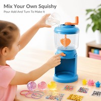 Kit de fabrication de squishies DIY avec boules de mélange d'eau et boules qui brillent dans le noir pour enfants, coffret cadeau artisanal pour garçons et filles
