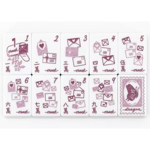 Nouvel ensemble de tuiles de mahjong américaines en acrylique de luxe, durables, 160 tuiles, avec tapis, pour jeu de mahjong familial et divertissement en casino - Collection 2026 à succès - Product Image 4