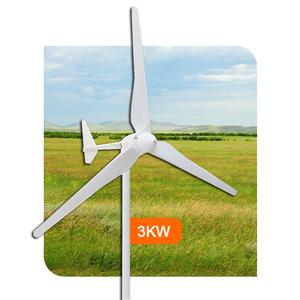 Meilleur générateur éolien 1000W 2KW 3KW 5KW 24V 48V 96V avec contrôleur de charge pour applications marines et terrestres - Product Image 3