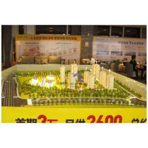 Modelo arquitectónico personalizable de alta gama para exposición de bienes raíces con espectáculo de luces - Product Image 6