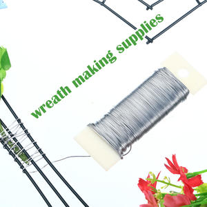 Fil floral de calibre 22 pour la fabrication de bijoux, fil artisanal de 38 yards, fil argenté pour couronnes, fournitures pour la création de fleurs - Product Image 2
