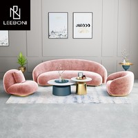 Canapé en tissu de style nordique moderne pour salon, canapé de détente individuel