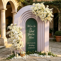 DKB Vente en gros de fleurs artificielles blanches pour la décoration de mariages, de photobooths, de fêtes prénuptiales, d'anniversaires et d'événements d'entreprise