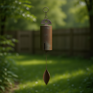 Campana de Viento de Metal Antigua Db, Tamaño L, Decoración de Jardín, Campana de Serenidad para Uso en Exteriores - Product Image 2