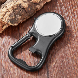 ساعات يد كوارتز أنالوج من سبائك الفضاء مضيئة محمولة متعددة الوظائف للأماكن الخارجية مع بوصلة للرجال بشعار مخصص - Product Image 2