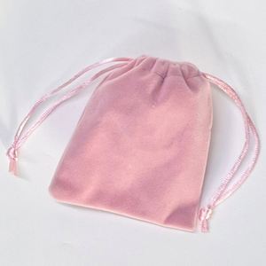Custom Size Logo Jewelry Velvet Jewelry <b>Silver</b> Gift <b>Bag</b> <b>Small</b> Drawstring - Product Image 5