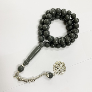 Tasbih Beads Muslim Daily Worship Special 51 Pulsera de cuentas de alabanza Rosario de resina de estilo árabe Pulsera de Rosario de <span class=keywords><strong>pelo</strong></span> directo de fábrica - Product Image 4