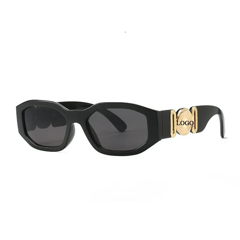 VASHAP VE 4361 hexagon sunglasses 2023 new custom logo shades women men branded sun glasses wholesale