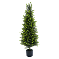 Vente en gros de plantes artificielles réalistes en pot, faux olivier résistant aux UV, décoration intérieure pour la maison, le café, l'hôtel, taille personnalisée, OEM