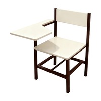 Ensemble de chaise et de bureau de classe ergonomique réglable moderne en bois, chaise d'étude pour adultes, bureau et chaise de classe pour étudiants