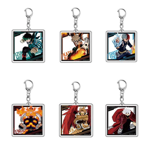 <span class=keywords><strong>6</strong></span> Llaveros de Acrílico Transparente de Alta Calidad con Diseño de Anime <span class=keywords><strong>Boku</strong></span> <span class=keywords><strong>No</strong></span> <span class=keywords><strong>Hero</strong></span> <span class=keywords><strong>Academia</strong></span> para Mochilas - Product Image 1