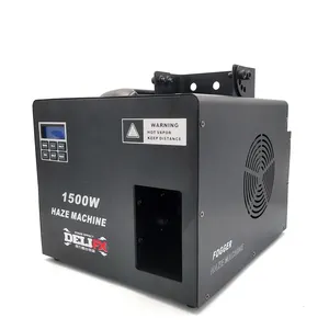 DELIFX nouvelle technologie de chauffage Protection sans huile Haze Machine humanisée Pperation LCD minuterie mince pulvérisateur de fumée pour effet de lumière