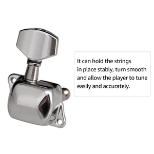 <span class=keywords><strong>6</strong></span> iieces truitar trtring ununing egegs EMI emi-cerrado unachine acheads ununers para Electric uuitar coustic Guitar(3 Left + - Product Image 5