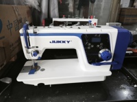 Ensemble complet JUKKY 9812 – Machine à coudre industrielle point noué à grande vitesse, moteur servo, aiguille simple – Nouveau modèle, vente chaude