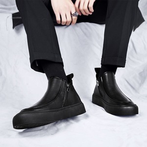 M012 Nuove Scarpe in Pelle Fatte a Mano per Uomo, Stile Business Casual Autunnale, Scarpe Slip-on in Pelle Morbida Retrò, Traspiranti e Comode per Camminare - Product Image 5