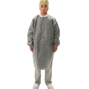 เสื้อกาวน์สำหรับอุตสาหกรรมอาหาร PP SMS SMS Pp เสื้อกาวน์แบบใช้แล้วทิ้ง - Product Image 6