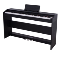 Piano numérique professionnel certifié avec logo personnalisé, 88 touches, 3 pédales, 960 sons, connexion MIDI, planche à son en bois massif, Beffa