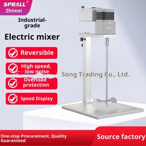Miscelatore Elettrico Industriale per Vernici, Rivestimenti, Prodotti Chimici, Colla, Alimenti, Mobile, Piccolo, 25kg, Alta Stabilità, Facile Utilizzo, Agita/Miscela/Impastala - Product Image 2
