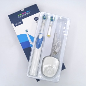 HL-228F all'ingrosso spazzolino elettrico <span class=keywords><strong>ricaricabile</strong></span> per adulti per la cura orale per adulti spazzolino rotante per due miniute funzione di promemoria <span class=keywords><strong>B</strong></span> orale - Product Image 6